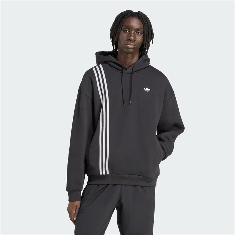 adidas Front Striped Erkek Sweatshirt JV9879 | Dalkılıç Spor