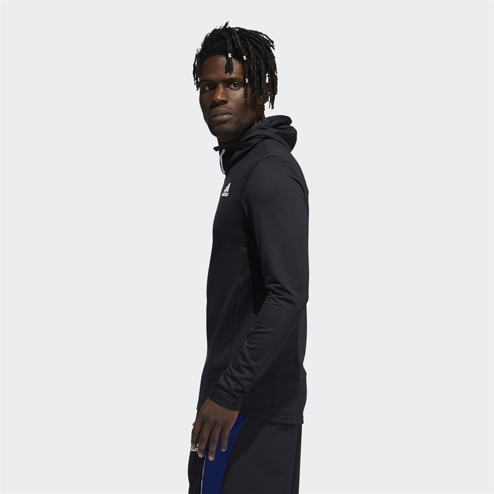 adidas Cold.RDY Techfit Fitted Long Sleeve Erkek Sweatshirt