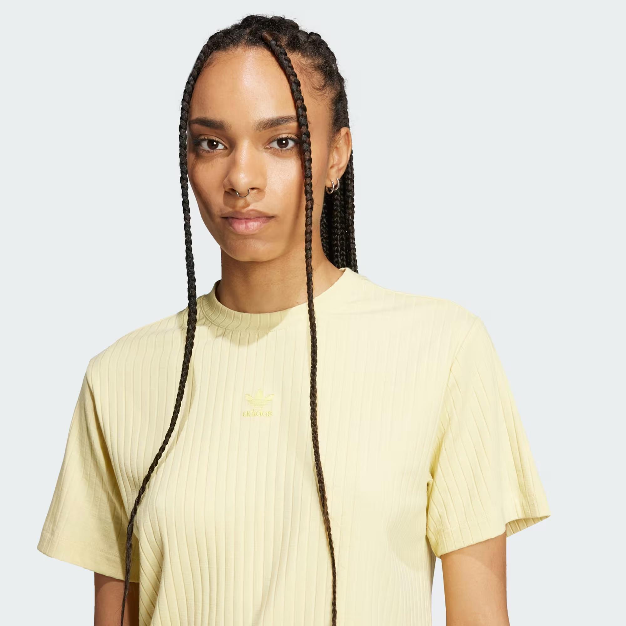 adidas Essentials Wide Rib Kadın Tişört JD0488 | Dalkılıç Spor