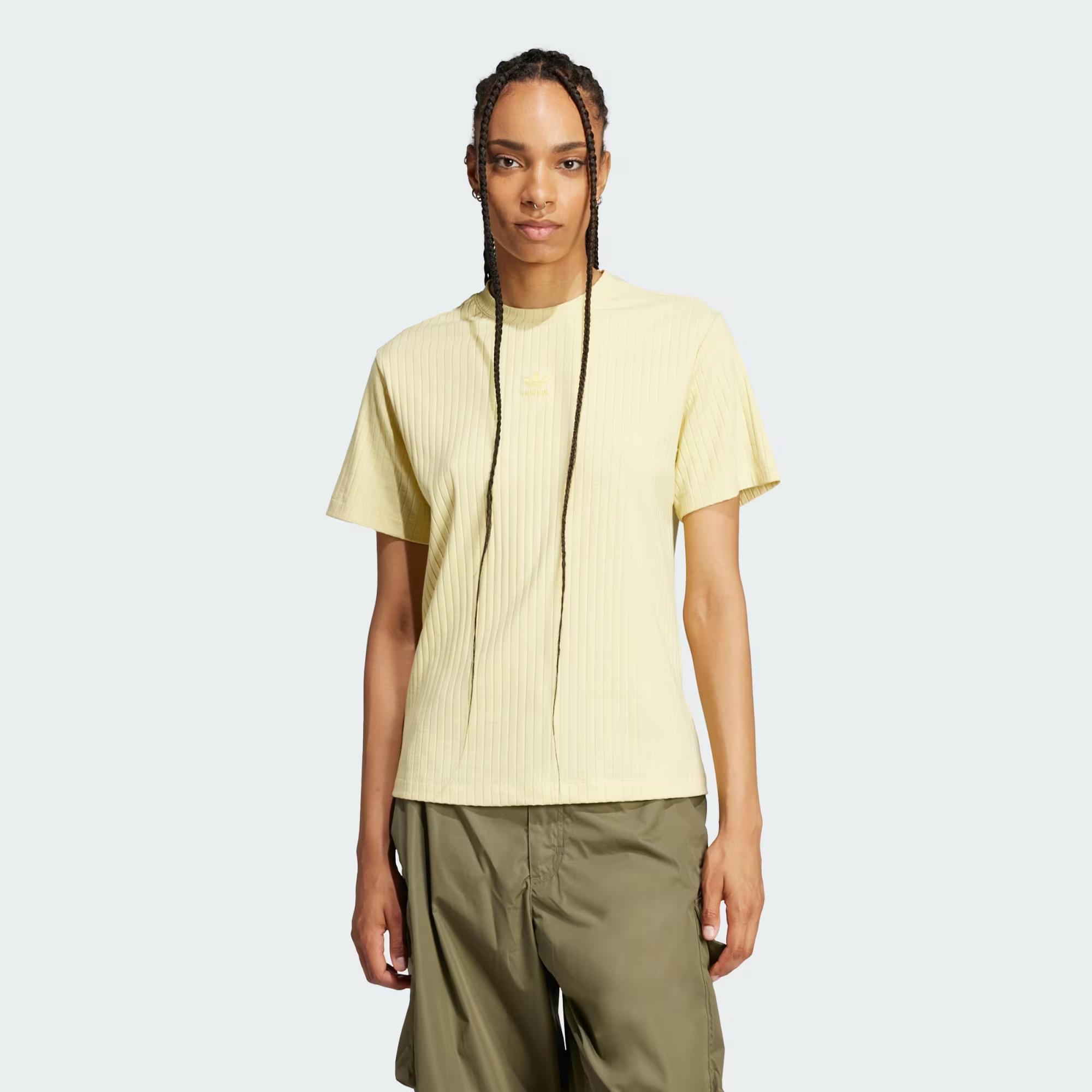adidas Essentials Wide Rib Kadın Tişört JD0488 | Dalkılıç Spor