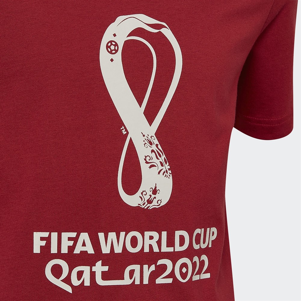 adidas Fifa World Cup 2022 Official Emblem Çocuk Tişört HD6385