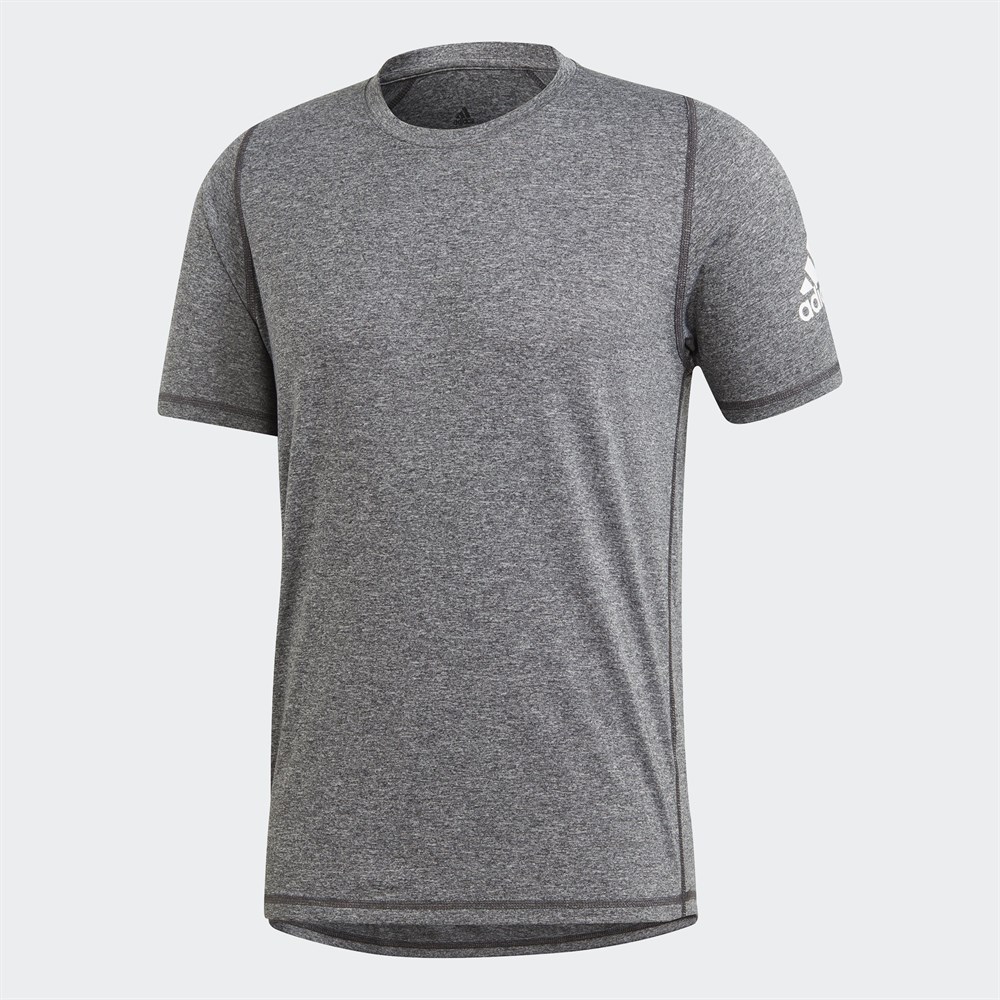 didas FreeLift Sport Ultimate Heather Tee Erkek Ti ort DU1450