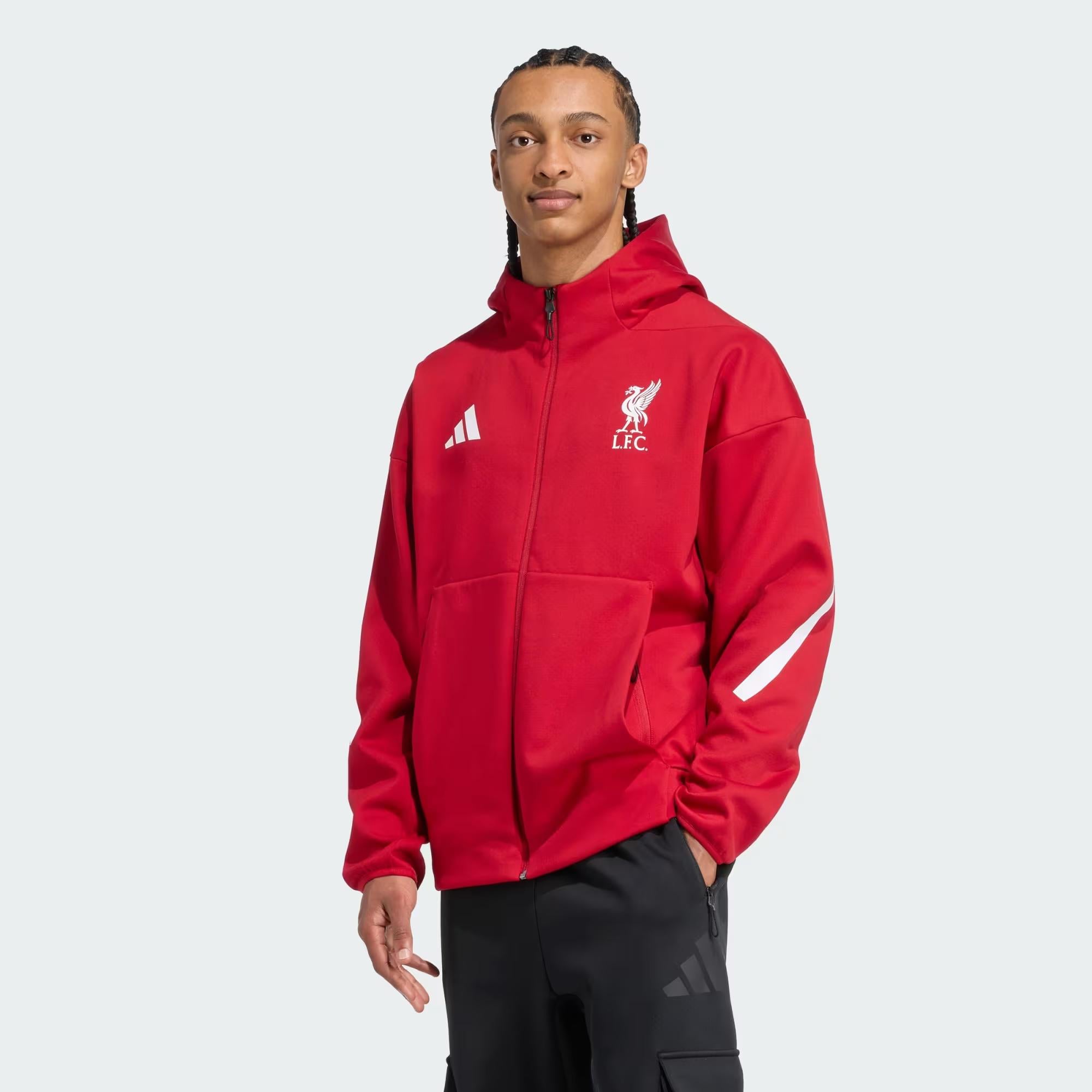 adidas Liverpool FC Z.N.E. Anthem Erkek Sweatshirt JW5484