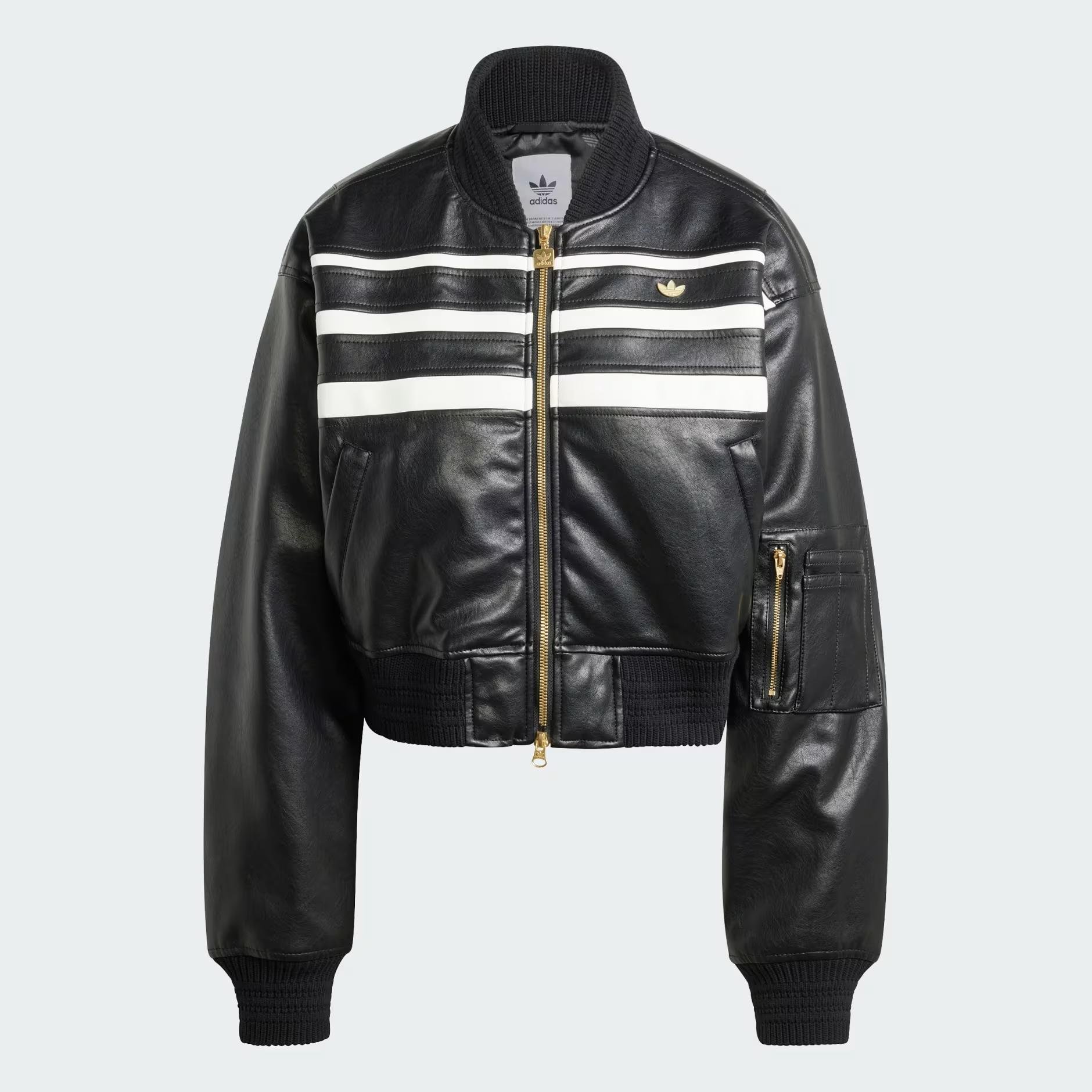 Adidas Bomber Ceket Bayan Adidas Premium Pleather Bomber