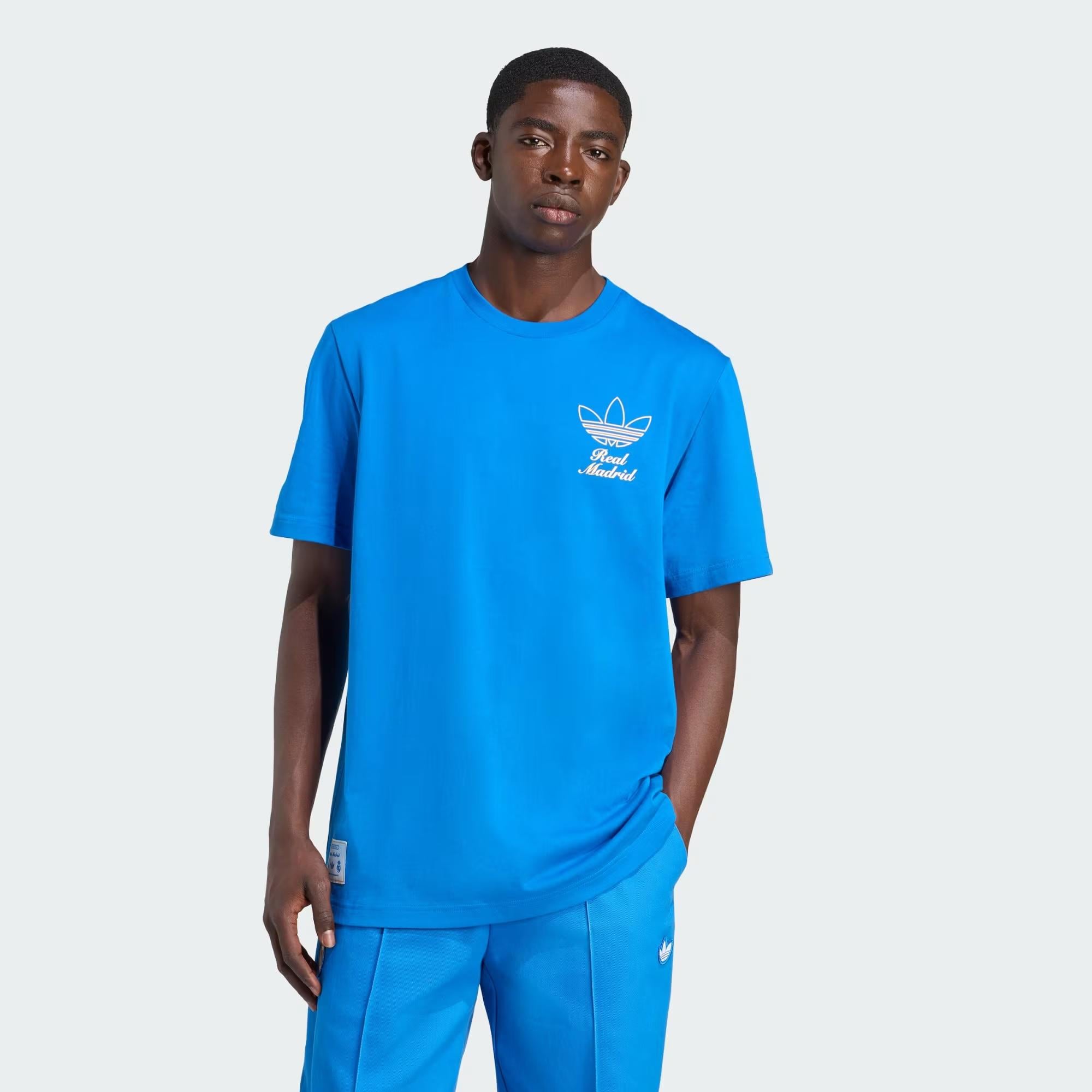 adidas Real Madrid Terrace Icons Graphic Erkek Tişört JM2123