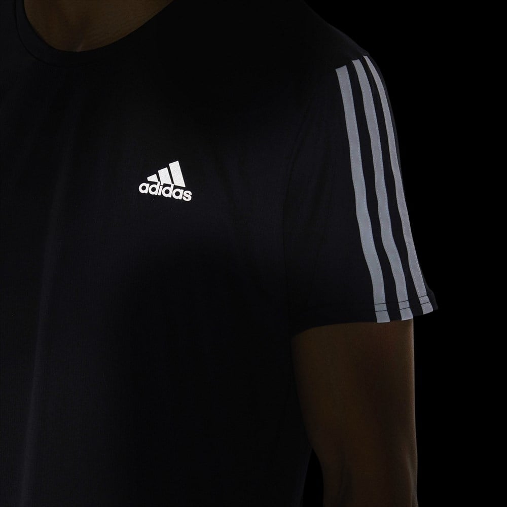adidas Run 3S Tee M Erkek Ti ort DM1665