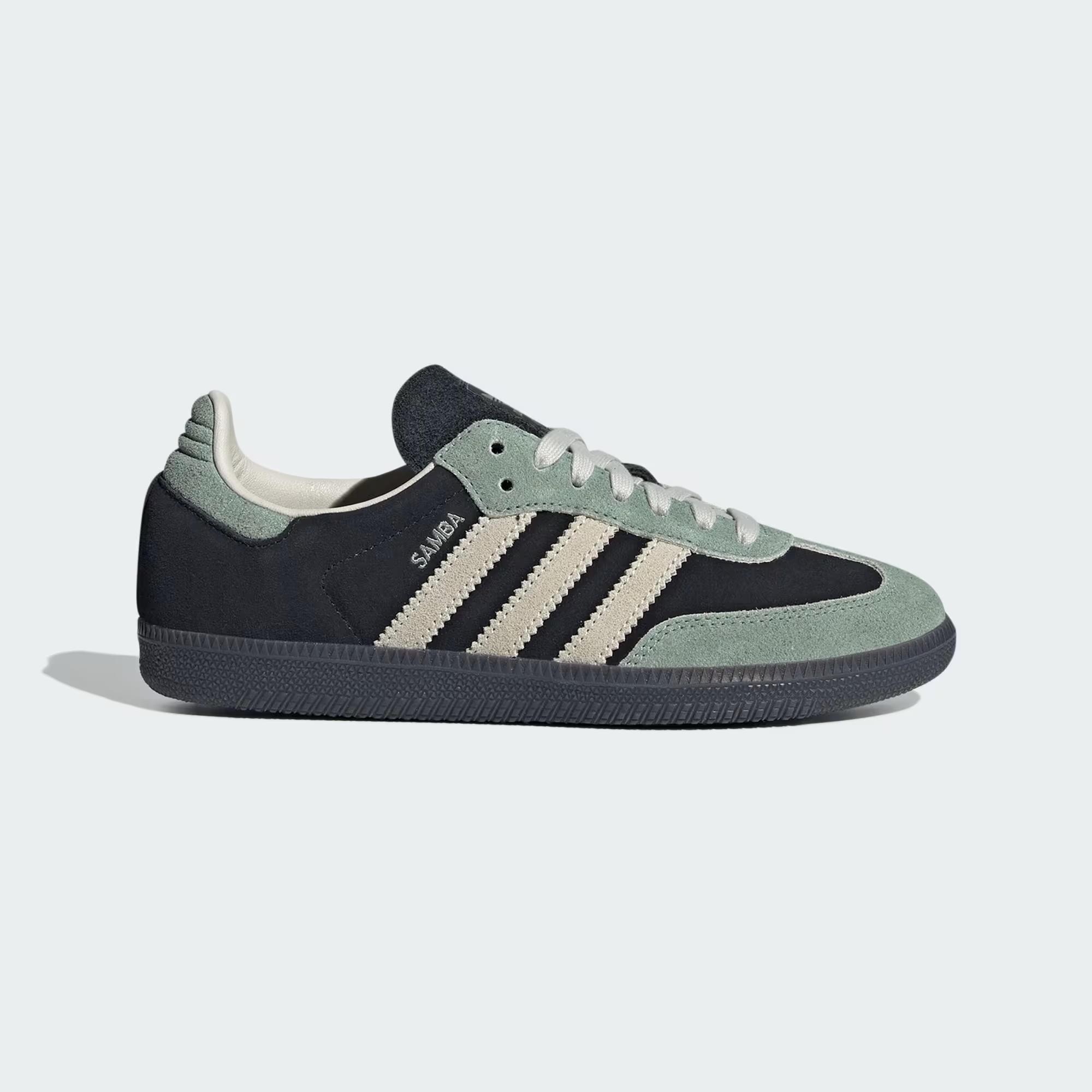 adidas gazelle silver green womens adidas W Samba OG 'Black White' 5
