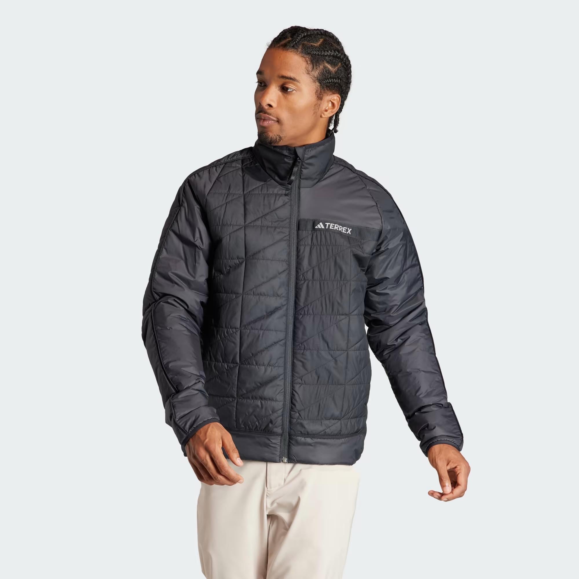 I(アイ) INSULATOR JACKET グレー Helly Hansen Sirdal Insulator Erkek Gri Dik Yaka Mont 62990-885