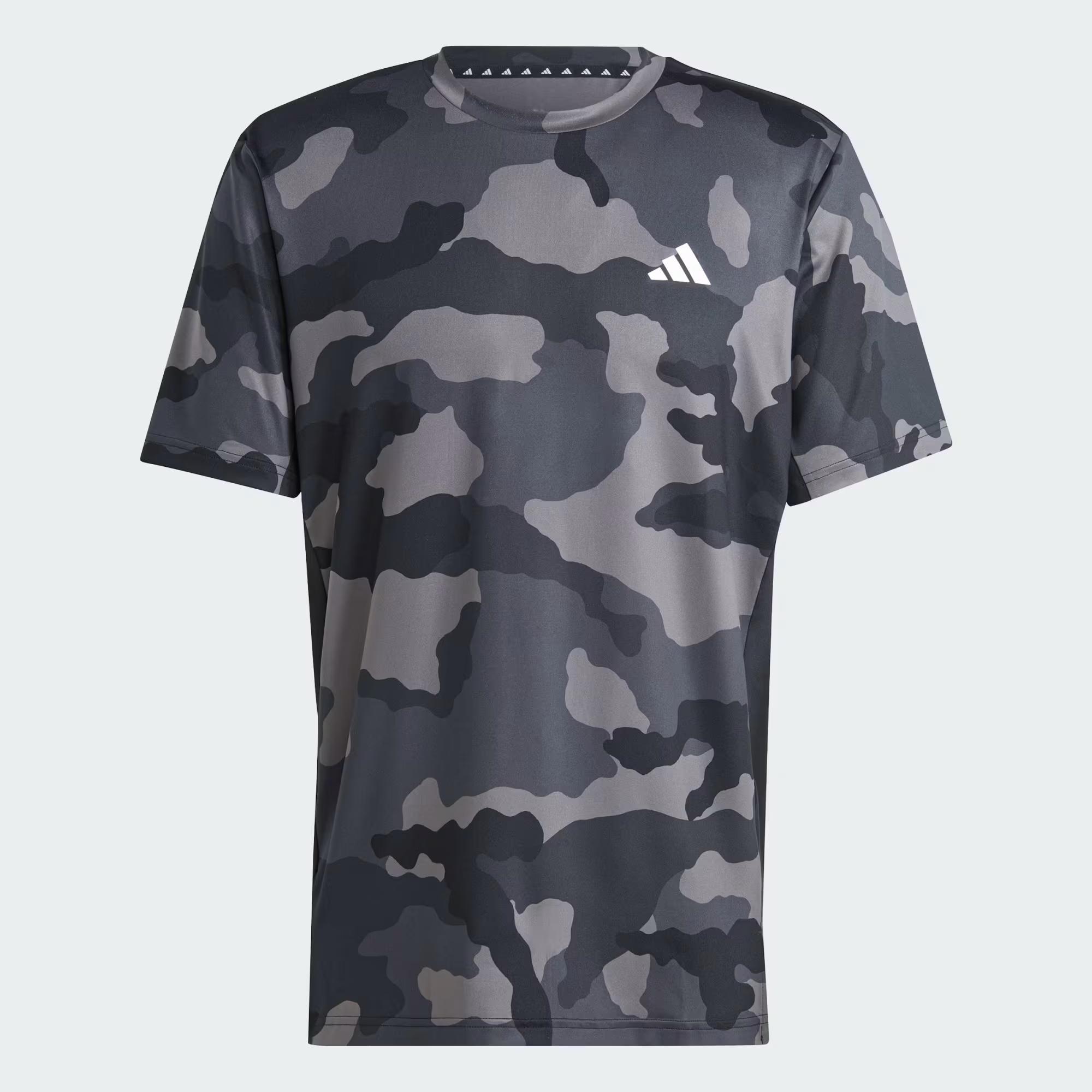 adidas Train Essentials Camo Allover Print Erkek Tişört IS6153 ...