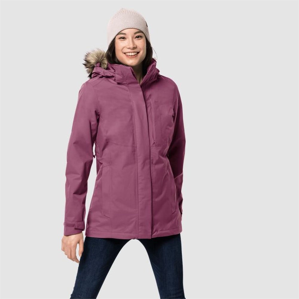 Jack Wolfskin Arctic Ocean 3in1 Hardshell Kadฤฑn Outdoor Mont