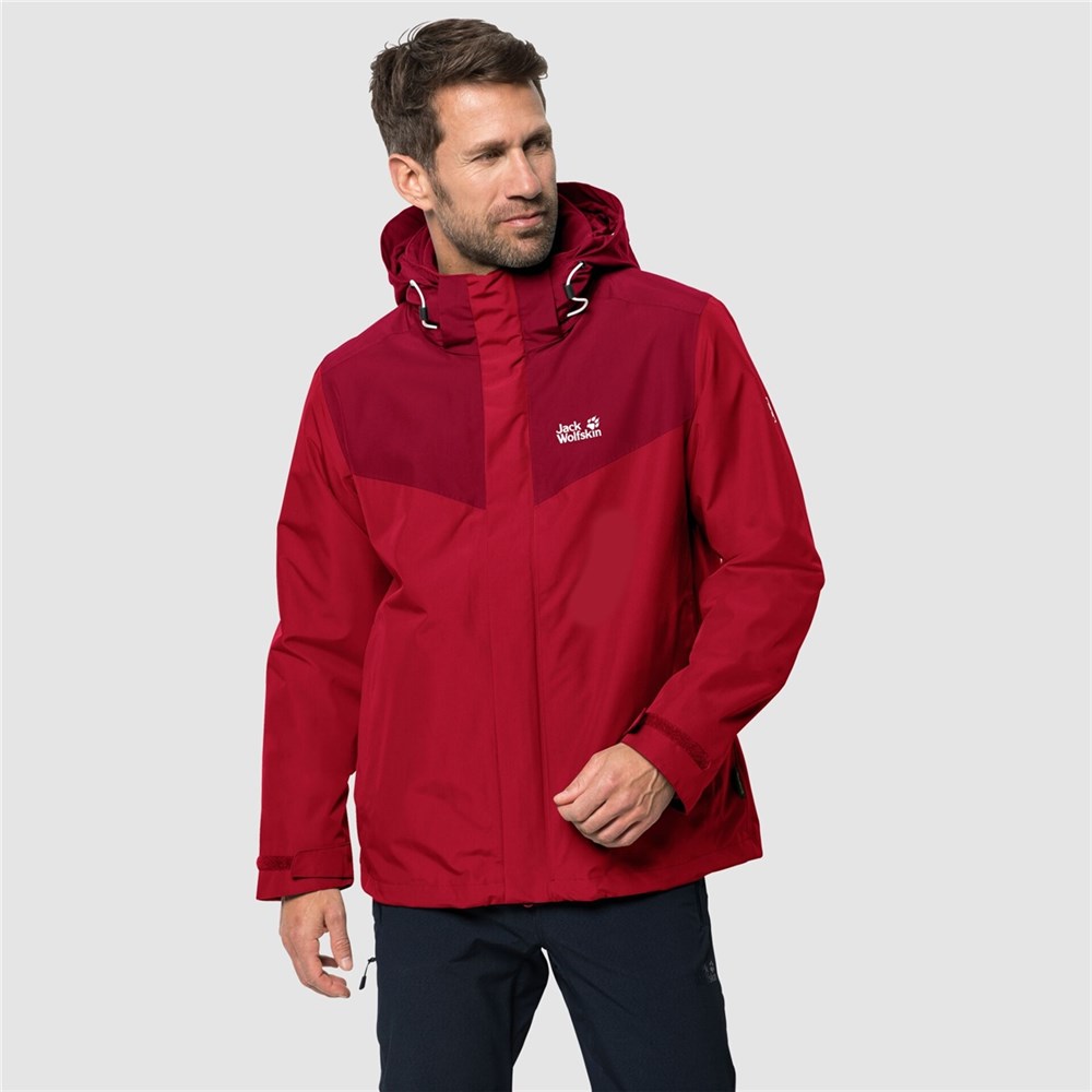 Jack Wolfskin Arland 3IN1 M Erkek Mont 110711-2102