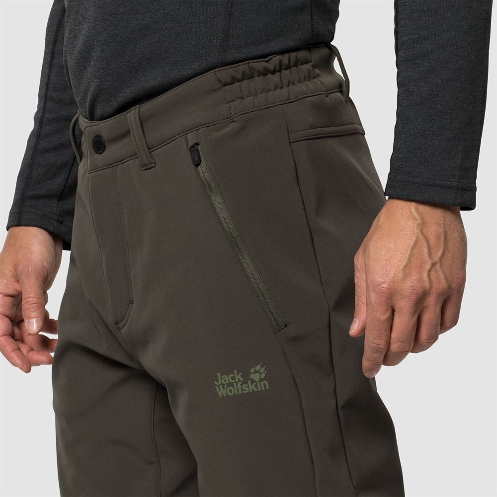 jack wolfskin zenon softshell pantolon