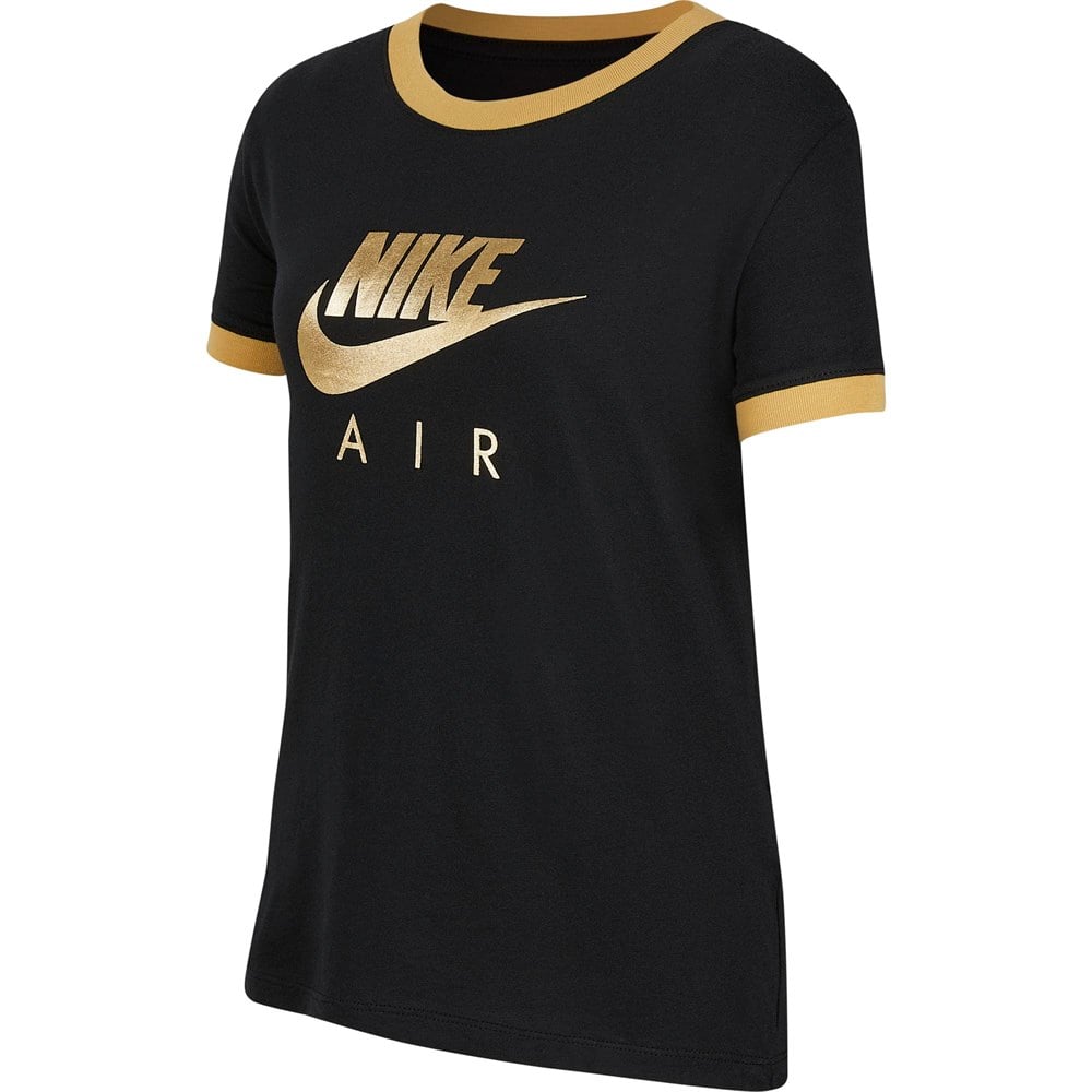 Nike Nsw Tee Air Logo Ringer Cocuk Ti ort CI8325 010