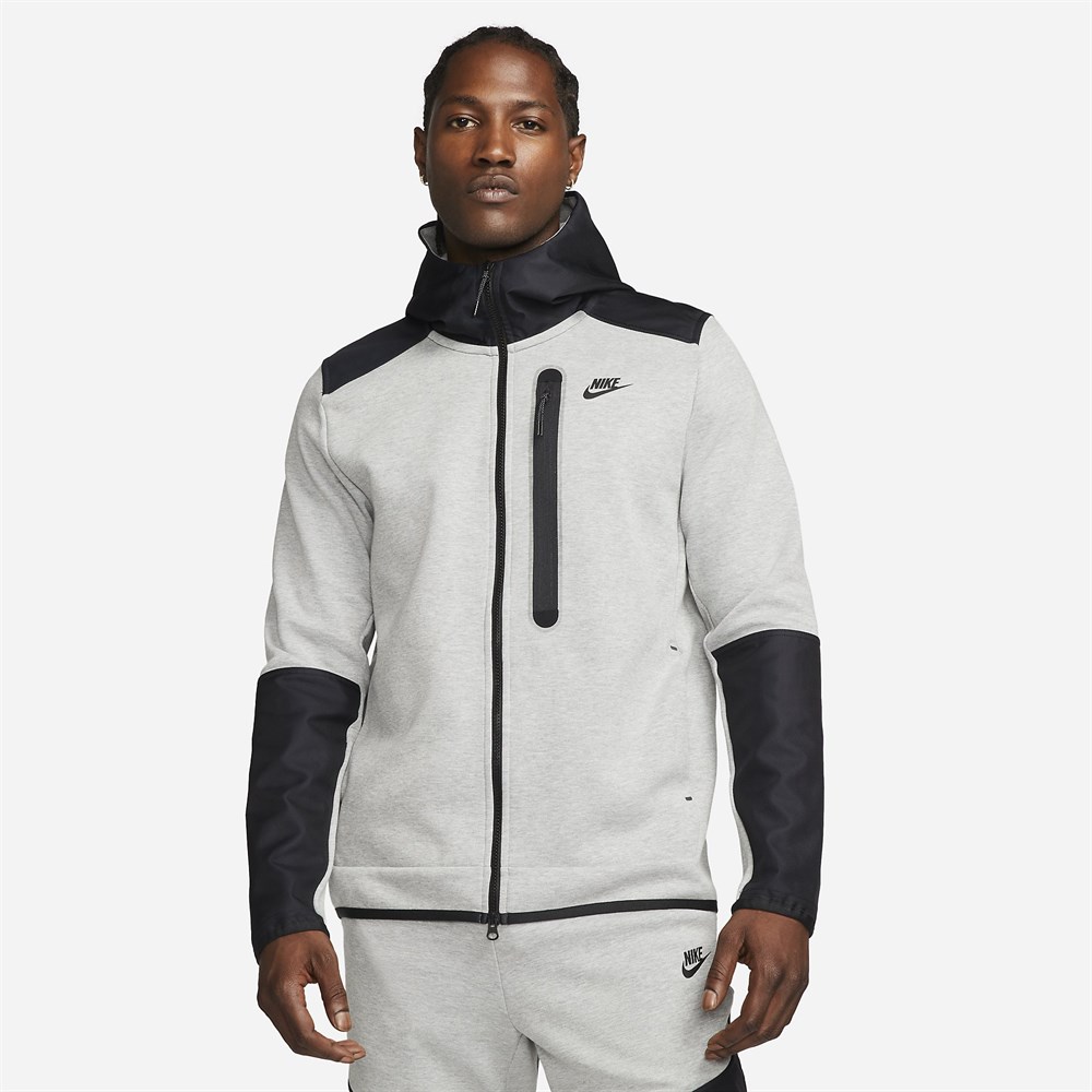 Nike Tech Fleece Overlay Erkek Sweatshirt DR6165-063