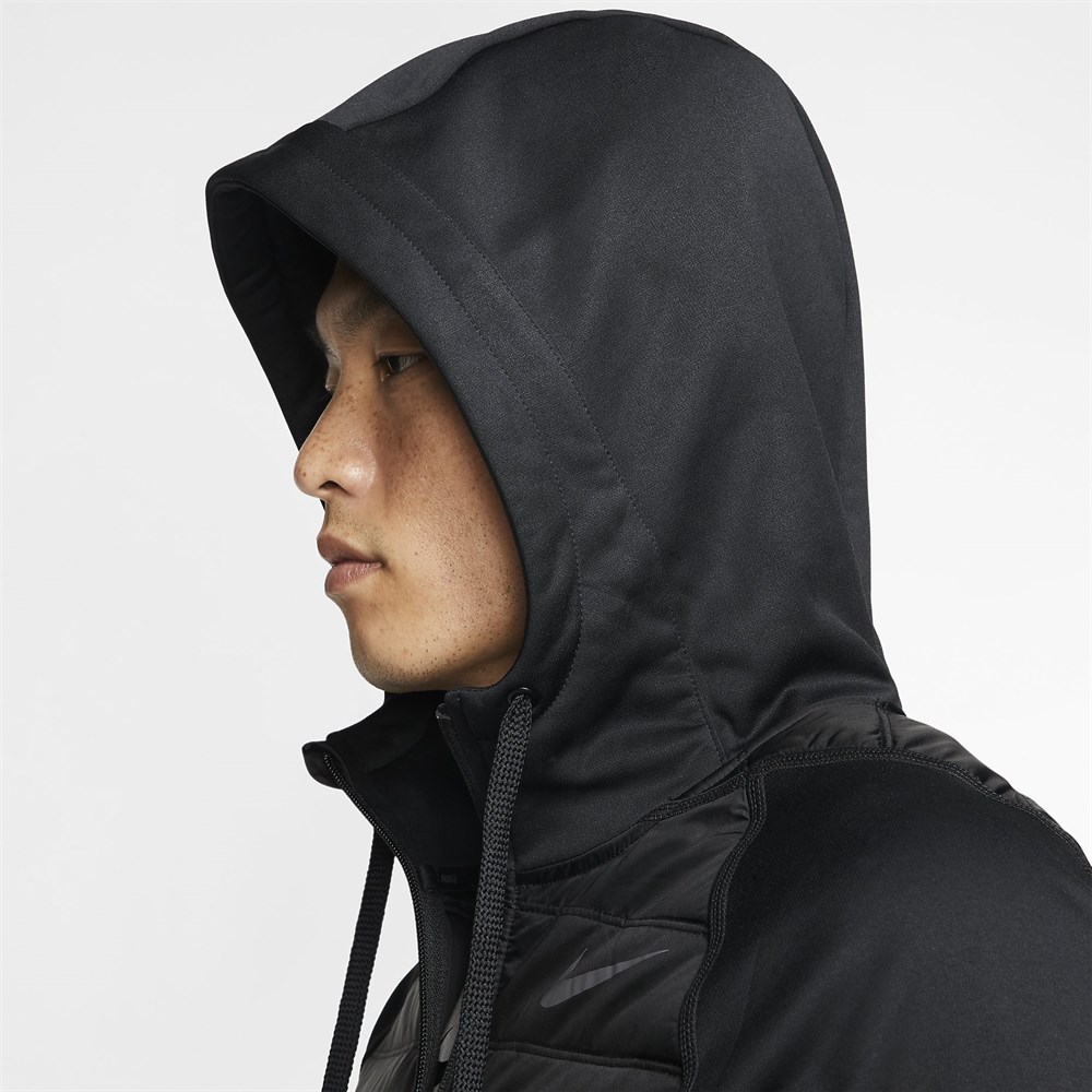 nike therma winterized training hoodie erkek sweatshirt