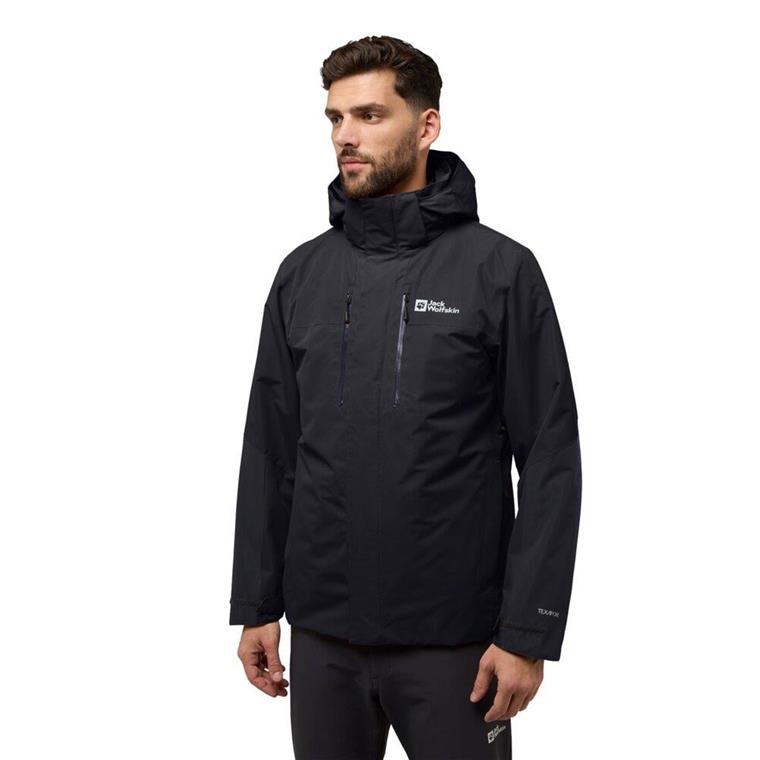 Jack Wolfskin Jasper 3IN1 Erkek Mont A61858-6000 | Dalkılıç Spor