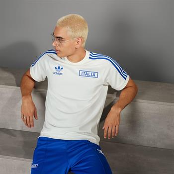 adidas Italy Adicolor Classics 3-Stripes Erkek Tişört IS0618
