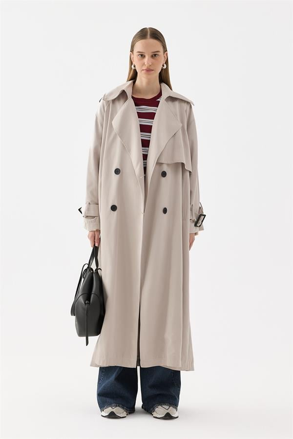 Alberta Trençkot Taş