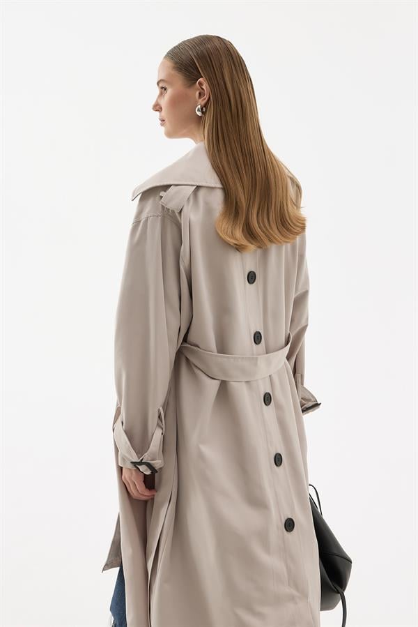 Alberta Trençkot Taş