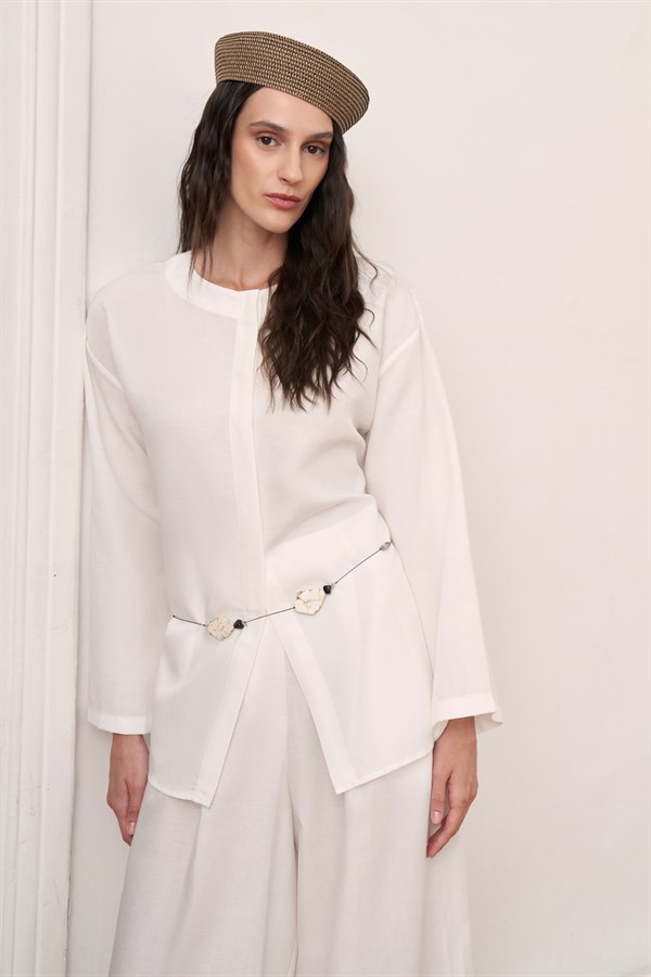 Alwa Pants Set White