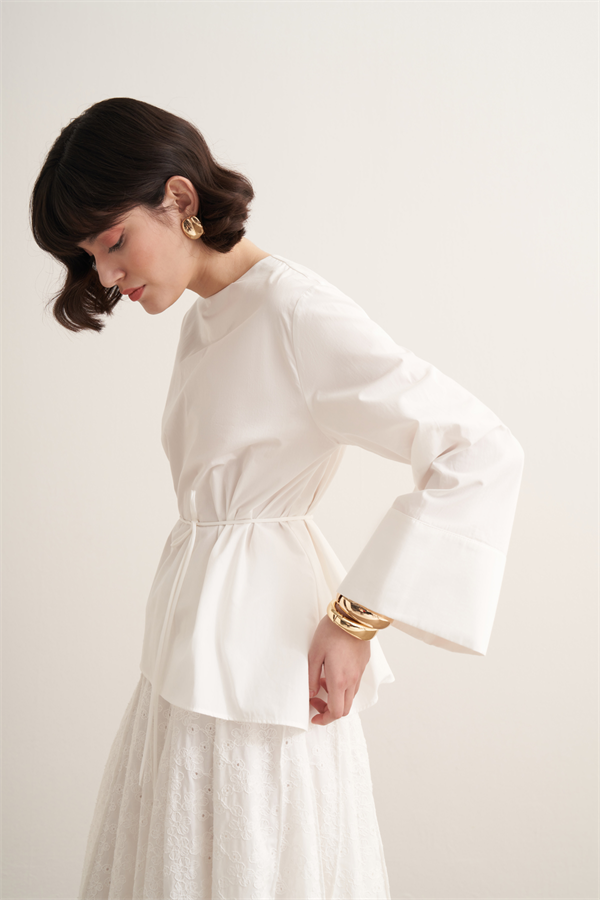 Anelis Gömlek Beyaz