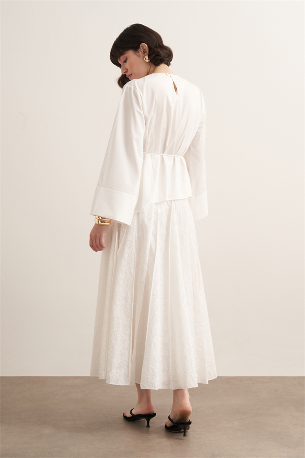 Anelis Gömlek Beyaz