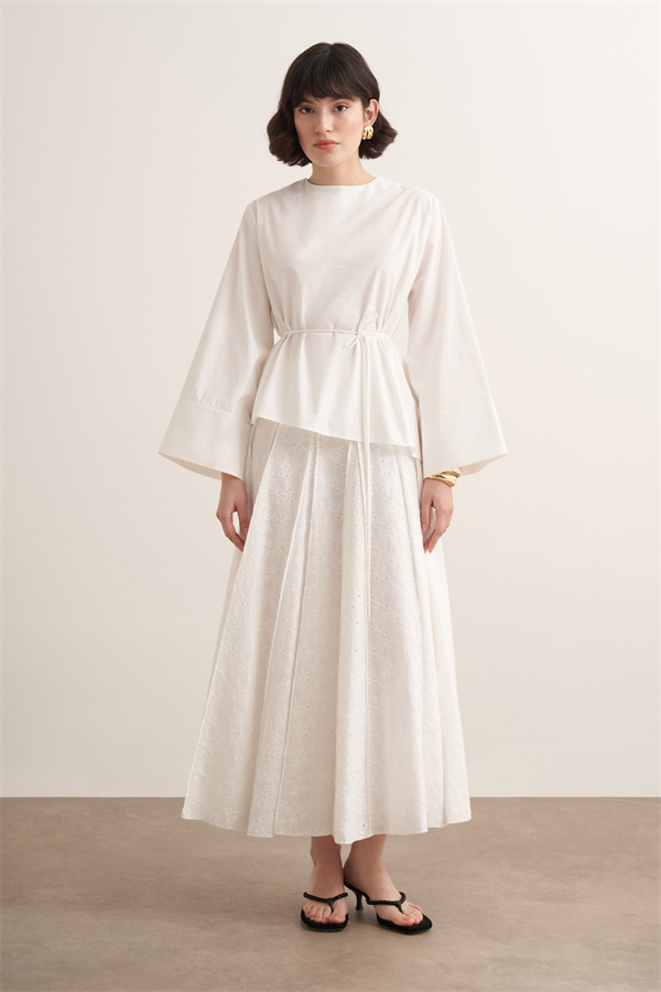 Anelis Gömlek Beyaz