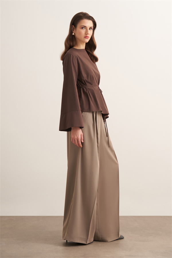 Anelis Gömlek Kahve