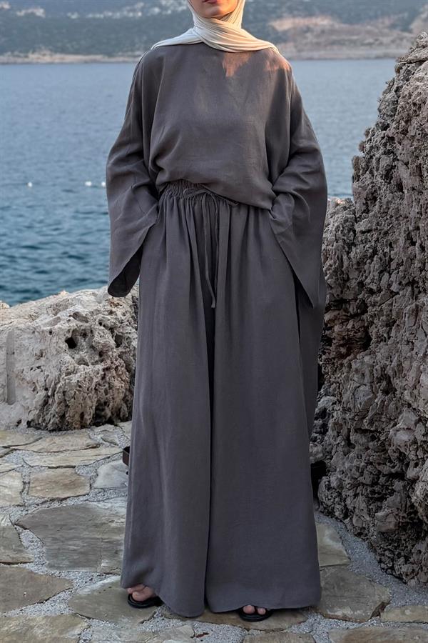 Antrasit Hanin Pantolon