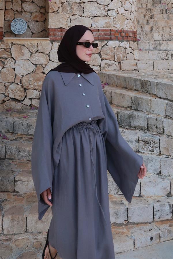 Ruwa Gömlek Antrasit