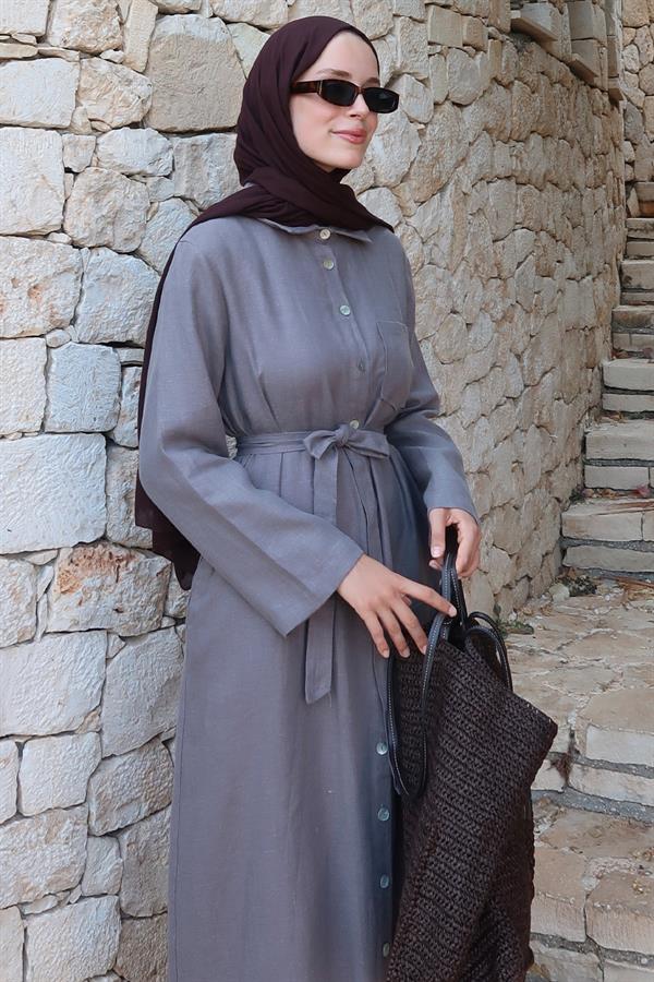Sondos Elbise Antrasit