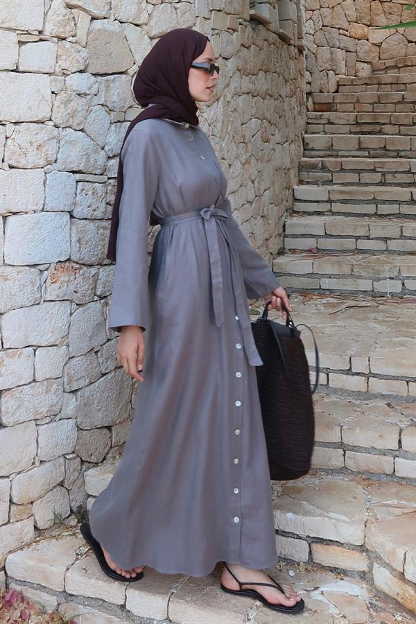 Sondos Elbise Antrasit