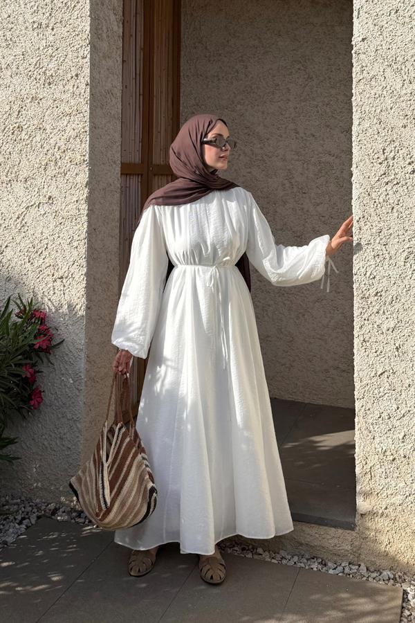 Jasmine Elbise Beyaz