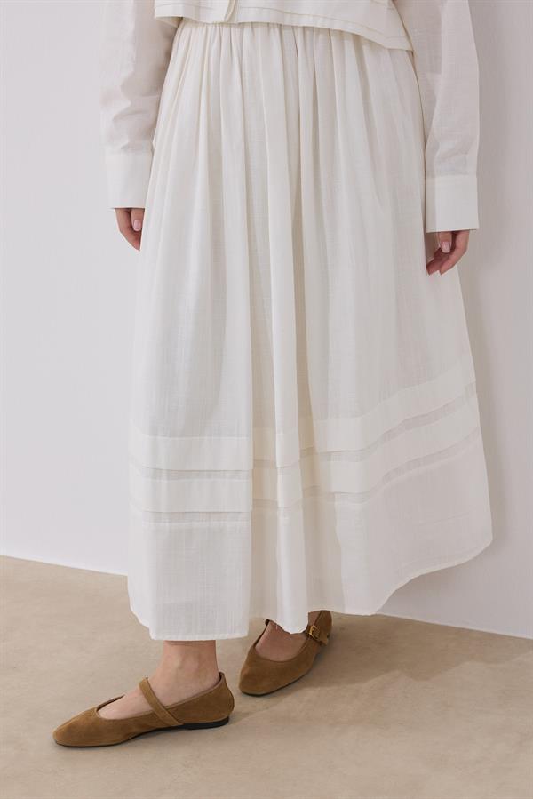 Osiris Keten Takım Beyaz