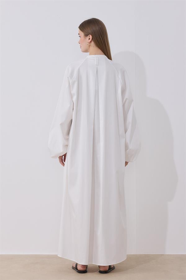 Waverly Elbise Beyaz