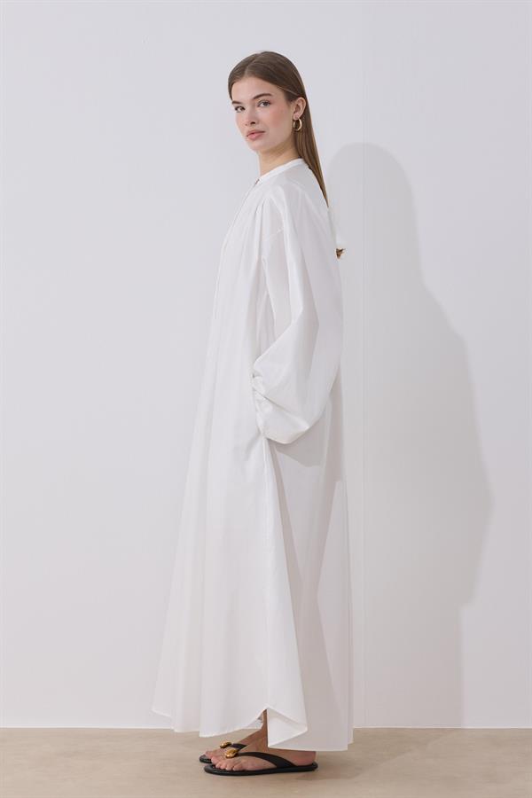 Waverly Elbise Beyaz