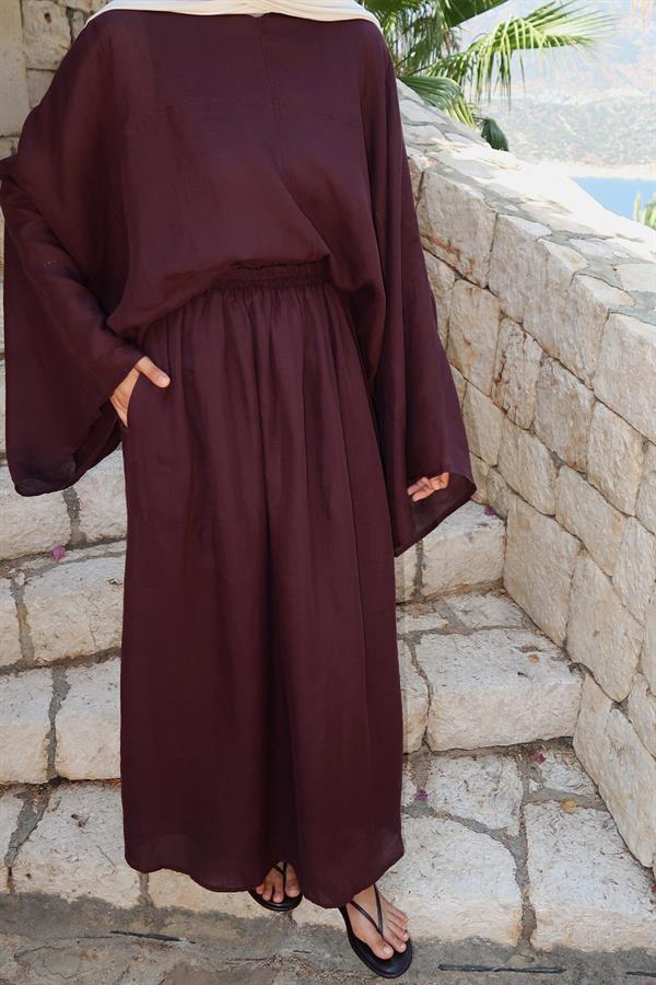 Liora Rami Takım Bordo