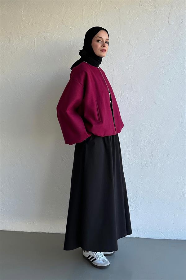Siena Balon Ceket Bordo