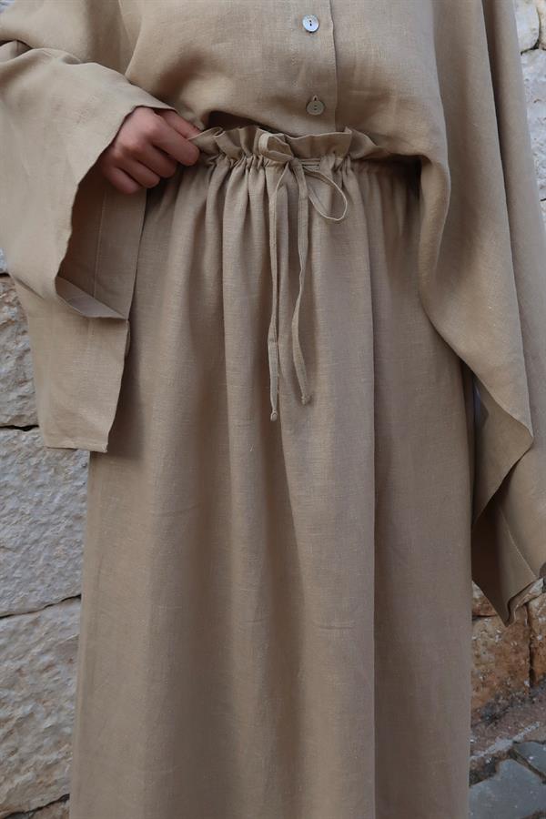 Buğday Nahla Maxi Etek