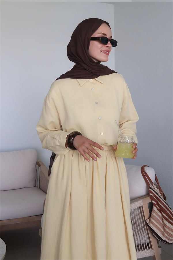 Napoli Müslin Takım Butter