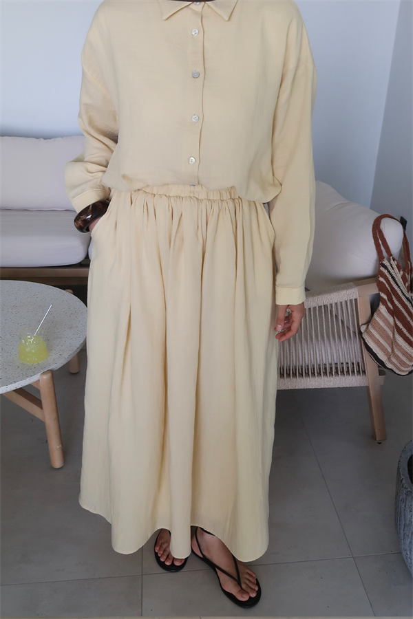 Napoli Müslin Takım Butter