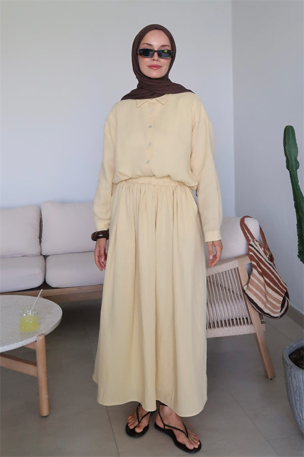 Napoli Müslin Takım Butter