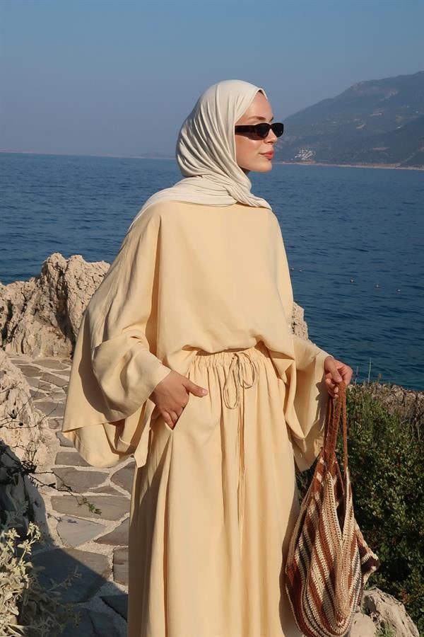 Samha Keten Bluz Butter