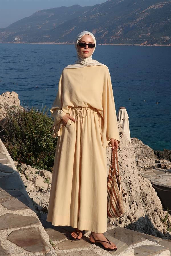 Samha Keten Bluz Butter