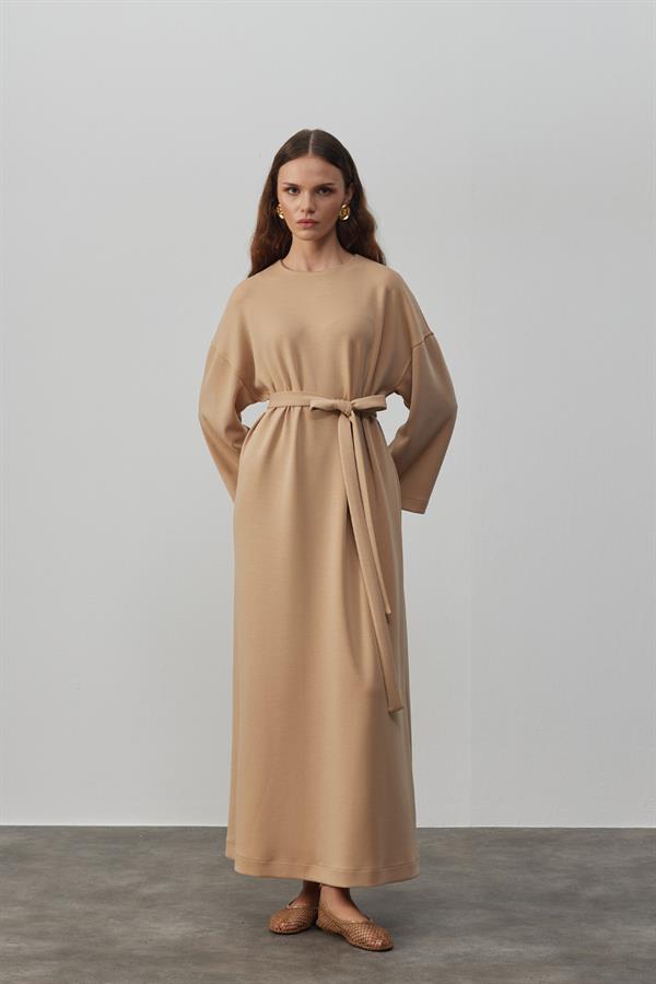 Coss Comfy Elbise Camel