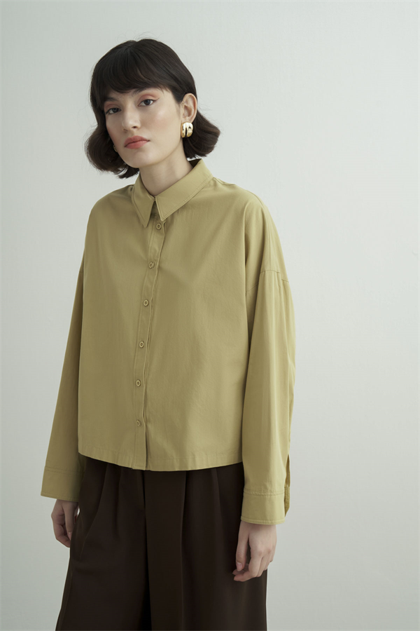 Felice Gömlek Yeşil