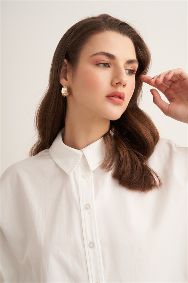 Felice Gömlek Beyaz