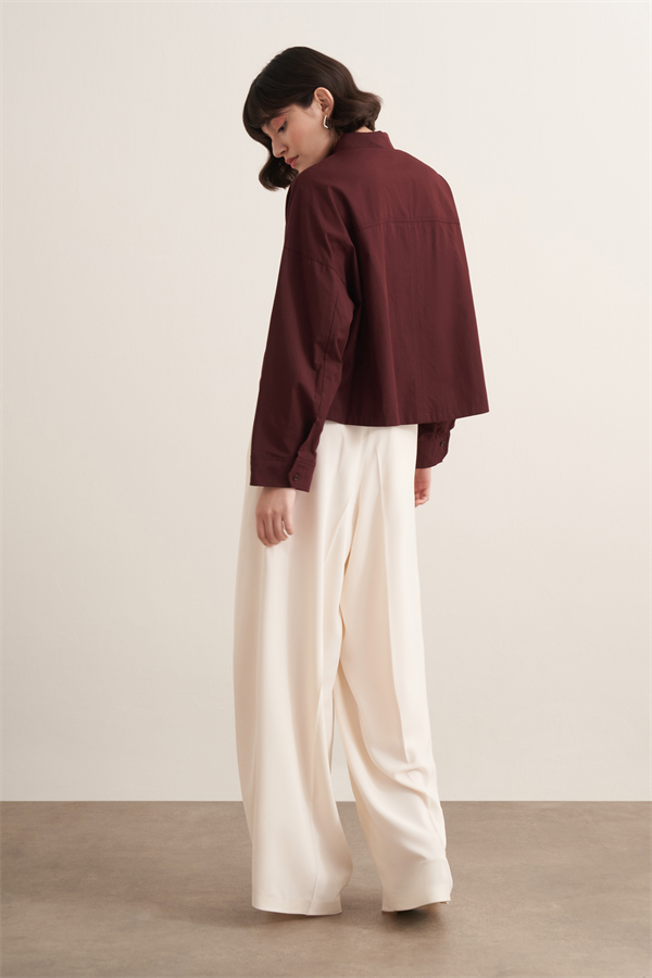 Felice Gömlek Bordo