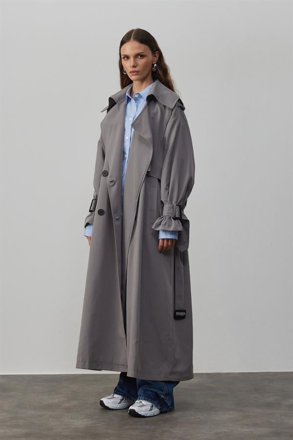 Alberta Trençkot Gri