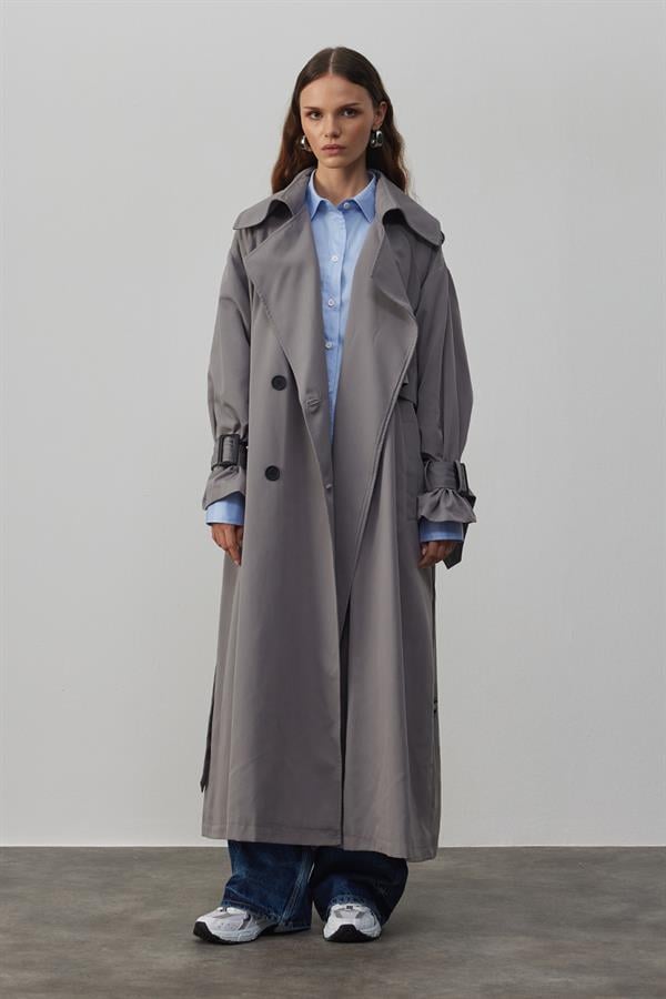 Alberta Trençkot Gri